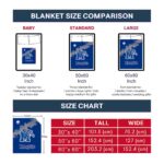 memphis tigers grunge texture blue blanket best selling