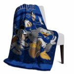 memphis tigers three musketeers blue blanket best selling