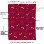 miami heat diehard fans red blanket new arrival
