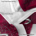 miami heat fan pride red blanket best selling