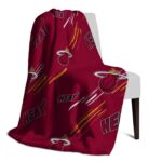 miami heat fan spirit red blanket top rated