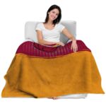 miami heat gradient dots red blanket latest model