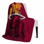 miami heat grunge texture red blanket top rated