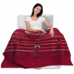 miami heat striped pattern red blanket latest model
