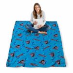 miami marlins diehard fans blue blanket high quality