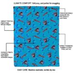 miami marlins diehard fans blue blanket new arrival