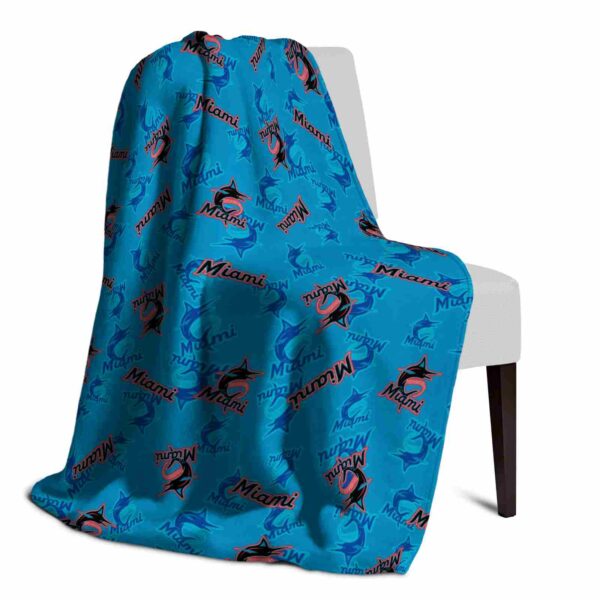 miami marlins diehard fans blue blanket top rated