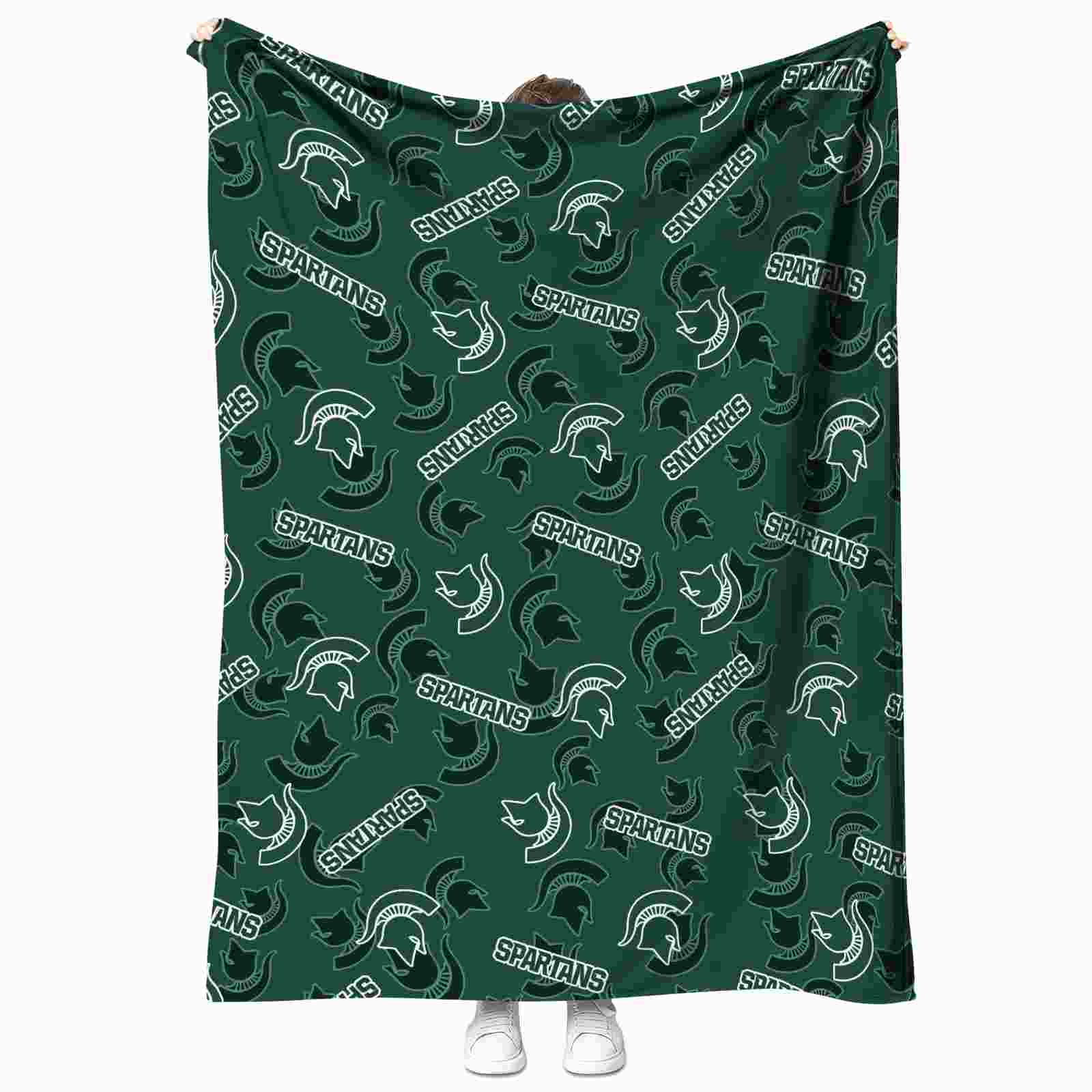 michigan state spartans diehard fans green blanket best selling michigan state spartans diehard fans green blanket best selling