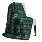 michigan state spartans fan pride green blanket best selling