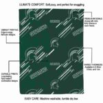 michigan state spartans fan spirit green blanket best selling