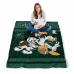 michigan state spartans three musketeers green blanket best selling