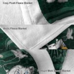 michigan state spartans three musketeers green blanket best selling