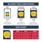 michigan wolverines splatter effect blue blanket trendy