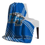middle tennessee blue raiders diagonal stripes blue blanket top rated