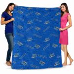 middle tennessee blue raiders diehard fans blue blanket best selling