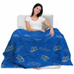 middle tennessee blue raiders diehard fans blue blanket best selling