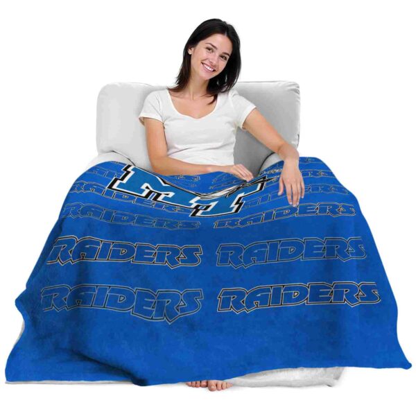 middle tennessee blue raiders fan pride blue blanket latest model