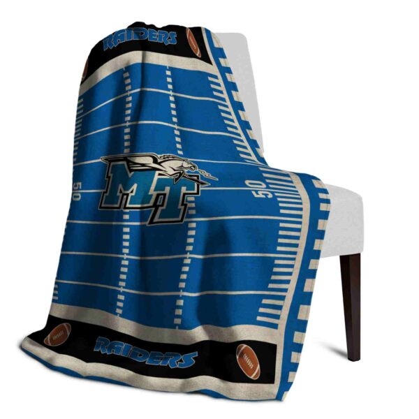middle tennessee blue raiders football field blue blanket top rated