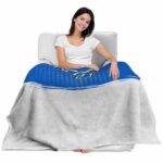 middle tennessee blue raiders gradient dots blue blanket best selling