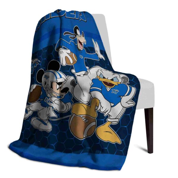 middle tennessee blue raiders three musketeers blue blanket top rated
