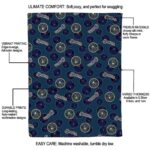 milwaukee brewers diehard fans navy blue blanket new arrival