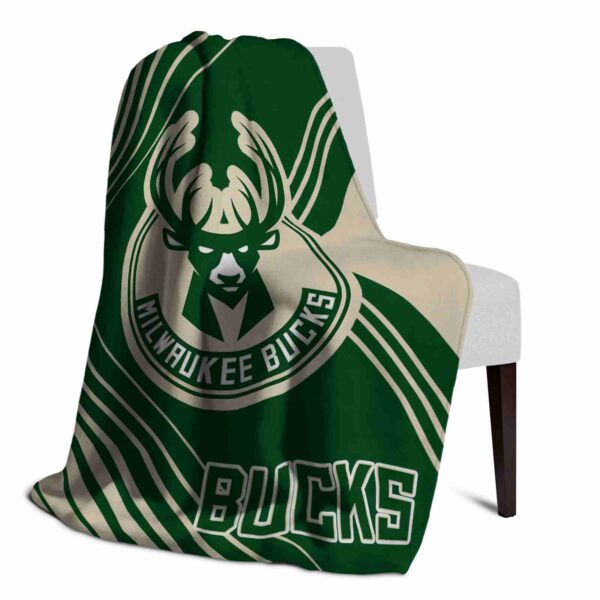 milwaukee bucks diagonal stripes green blanket top rated
