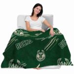 milwaukee bucks fan spirit green blanket best selling