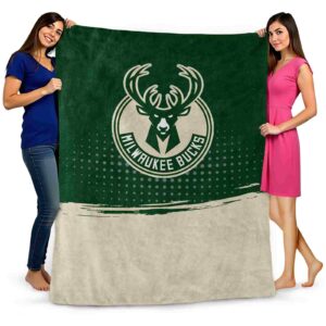 milwaukee bucks gradient dots green blanket fashion forward