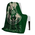 milwaukee bucks grunge texture green blanket top rated