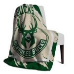 milwaukee bucks splatter effect green blanket top rated