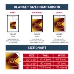 minnesota golden gophers diagonal stripes maroon blanket best selling