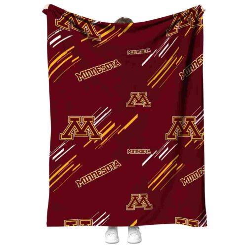 minnesota golden gophers fan spirit maroon blanket best selling