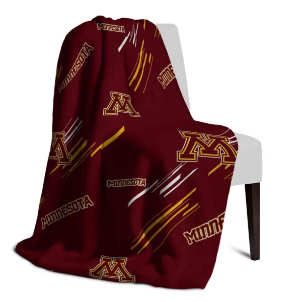 minnesota golden gophers fan spirit maroon blanket top rated