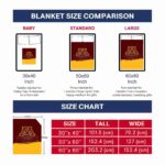minnesota golden gophers gradient dots maroon blanket trendy