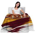 minnesota golden gophers paint streaks maroon white blanket latest model