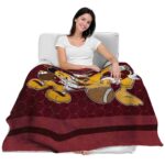 minnesota golden gophers three musketeers maroon blanket best selling