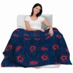 minnesota twins diehard fans navy blanket best selling
