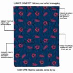 minnesota twins diehard fans navy blanket best selling