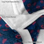 minnesota twins diehard fans navy blanket best selling