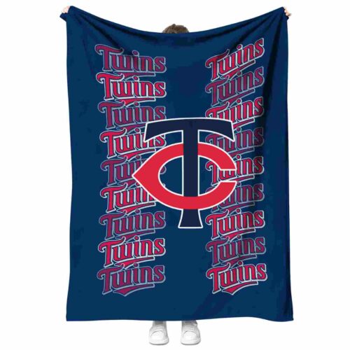 minnesota twins fan pride navy blanket best selling