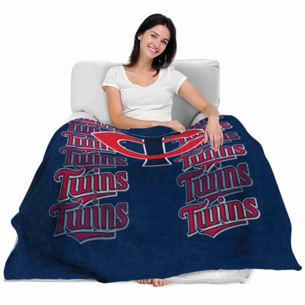minnesota twins fan pride navy blanket latest model