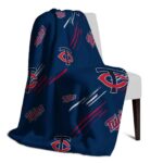 minnesota twins fan spirit navy blanket best selling