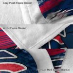 minnesota twins paint streaks navy white blanket best selling