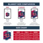 minnesota twins paint streaks navy white blanket best selling