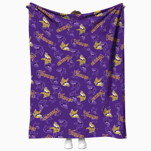 minnesota vikings diehard fans purple blanket best selling