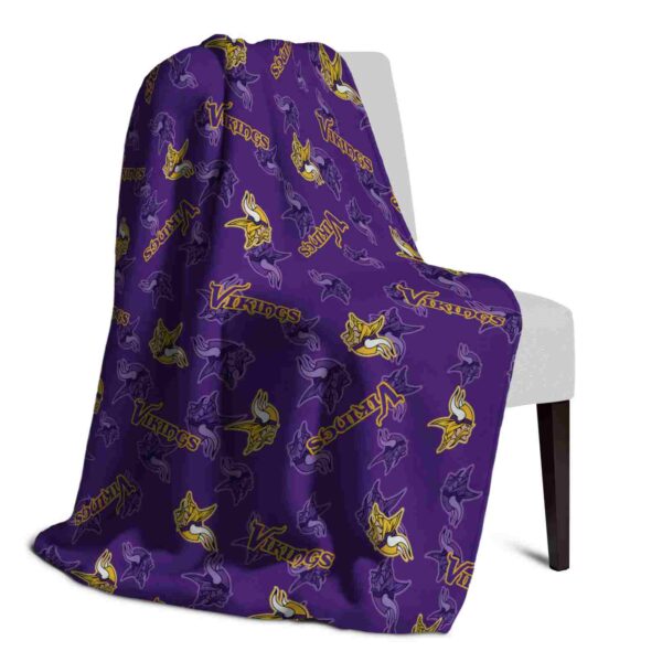 minnesota vikings diehard fans purple blanket top rated