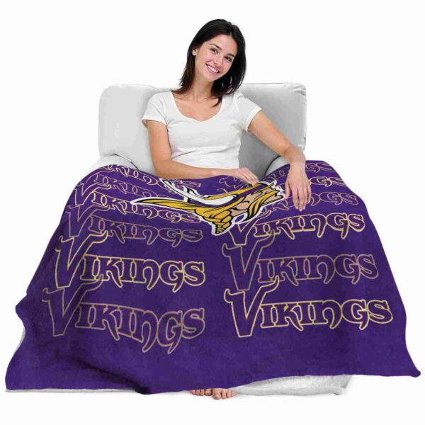 minnesota vikings fan pride purple blanket latest model