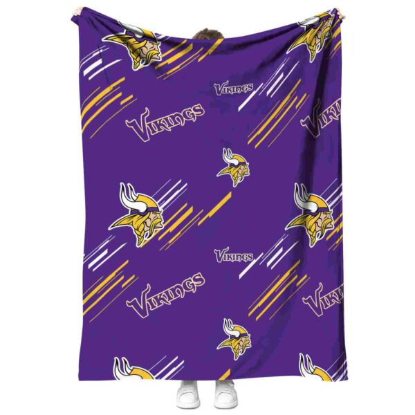 minnesota vikings fan spirit purple blanket best selling