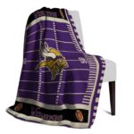 minnesota vikings football field purple blanket top rated
