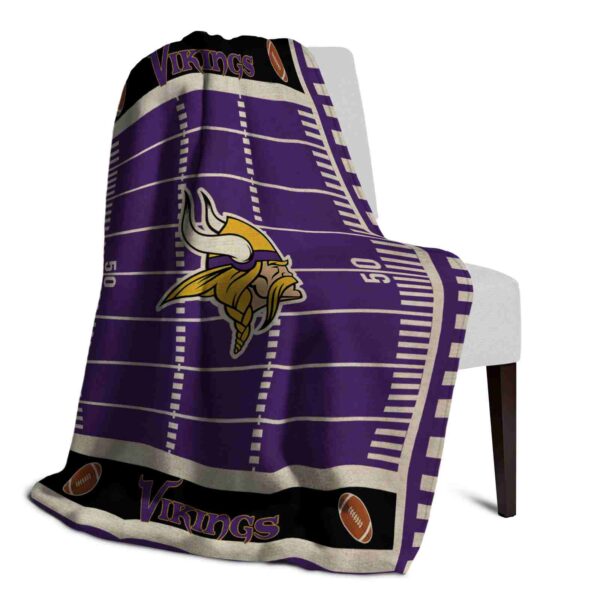 minnesota vikings football field purple blanket top rated